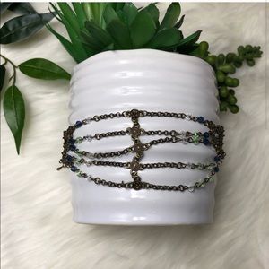 Brandy Melville Jewel Chain Bracelet